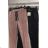 Elegant leatherette pants long women's (UNI S-M) ITALIAN FASHION IMM20130