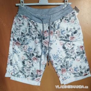 Sweatpants 3/4 short summer shorts women dot (uni s / m) ITALIAN MODE IM1319131