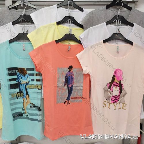 T-shirt short sleeve women (M-XL) TURKISH FASHION TMB20001
