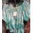 Tunic Blouse 3/4 Long Sleeve Ladies (uni sm) ITALIAN Fashion IM9181186