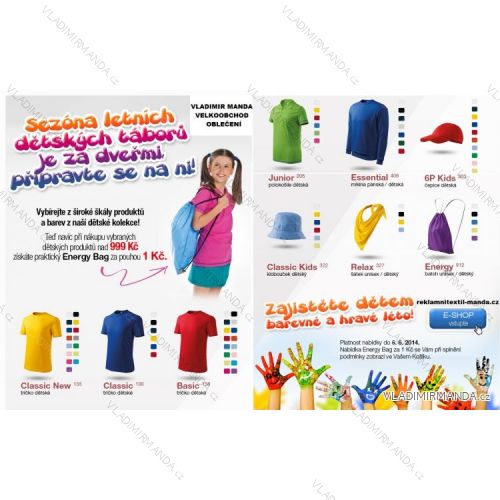 T-shirt short sleeve for children (110-146) BASIC138