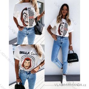 Women's short sleeve t-shirt (UNI S-M) ITALIAN FASHION IMM20308