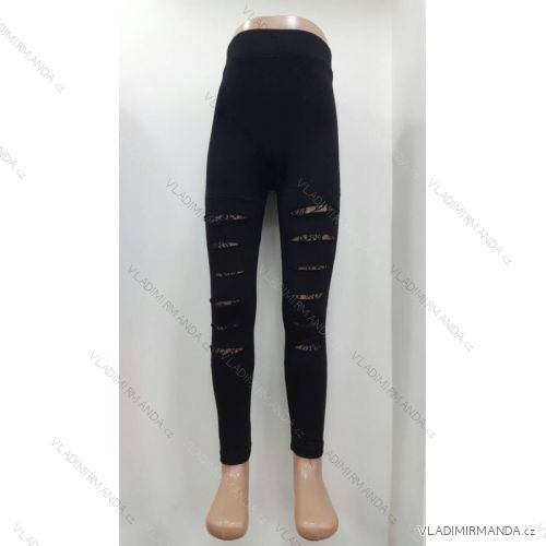 Leggings long with girls' sequins (140-164) TURKISH PRODUCTION TVB20012