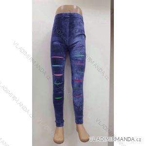 Leggings long with girls' sequins (140-164) TURKISH PRODUCTION TVB20012