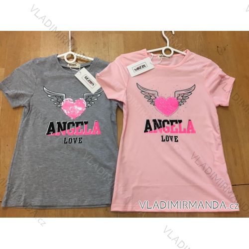 T-shirt short sleeve kids´s girls (116-146) SEZON SEZ20B-588