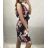 Chiffon Sleeveless Summer Short Flowered Dress (uni s-m) ITALIAN FASHION IMM20EL2133