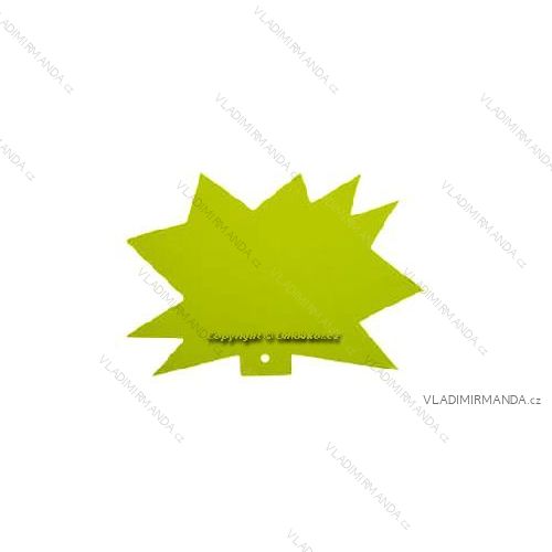 'Hedgehog' tags 120x88, yellow, package 100pcs.
