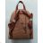 Women's Backpack Handbag (ONE SIZE) ITALIAN FASHION IM2619094