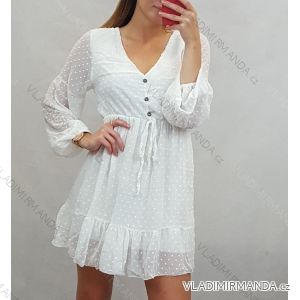 Women's long-sleeved summer dress (uni s / m) ITALIAN FASHION IMM20125