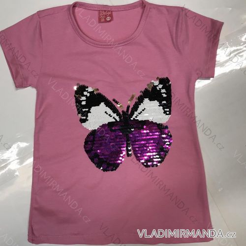 Kids' Short Sleeve T-Shirt (128-152) Turkish MODA TVB20010