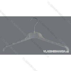 Plastic hanger 43cm, transparent
