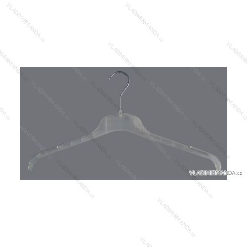 Plastic hanger 43cm, transparent
