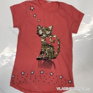 T-shirt short sleeve children´s girl (8-12 years) TURKISH PRODUCTION TVB20011