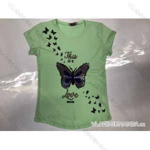 T-shirt short sleeve children´s girl (8-12 years) TURKISH PRODUCTION TVB20011