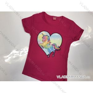 T-shirt short sleeve children´s girl (8-12 years) TURKISH PRODUCTION TVB20011