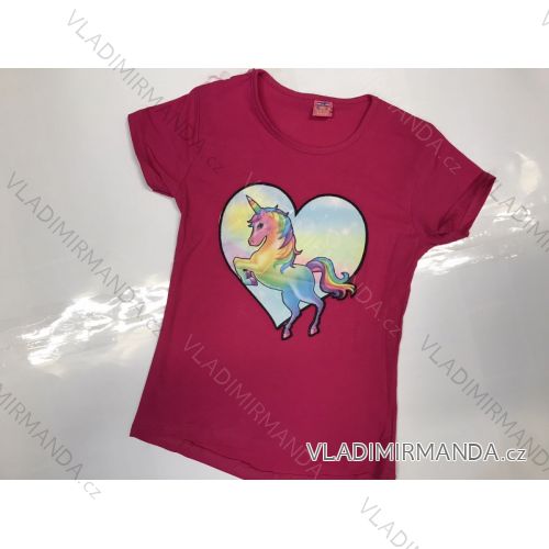 T-shirt short sleeve children´s girl (8-12 years) TURKISH PRODUCTION TVB20011