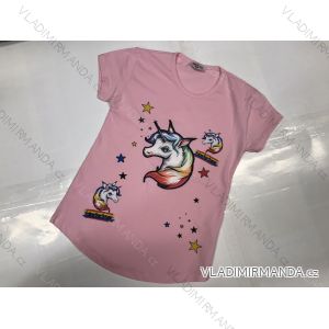 T-shirt short sleeve children´s girl (8-12 years) TURKISH PRODUCTION TVB20011