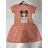 Baby Girl Short Sleeve Dress (110-128) TURKISH MANUFACTURE TV419148