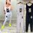 Long summer sports overall on hangers for women (UNI S / L) TURKISH FASHION IMK20057