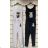 Long summer sports overall on hangers for women (UNI S / L) TURKISH FASHION IMK20057