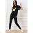 Set women's short sleeve t-shirt and sweatpants (UNI S / L) TURKISH FASHION IMK20118