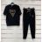 Women's T-shirt short sleeve and sweatpants set (UNI S / L) TURKISH FASHION IMK20119