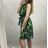 Chiffon Sleeveless Summer Short Flowered Dress (uni s-m) ITALIAN FASHION IMM20EL2133