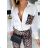 Long sleeve shirt set and elegant women's trousers (UNI S / L) TURKISH FASHION IMK20160