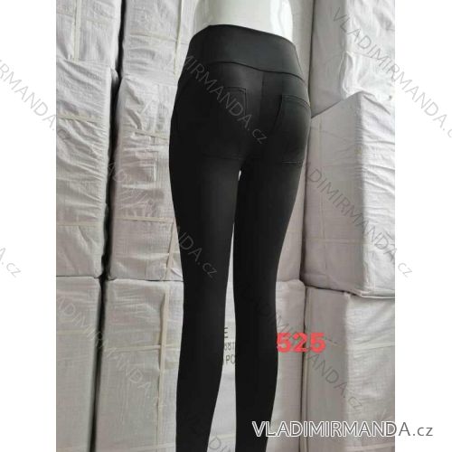 Long leggings WOMEN'S LEATHER (UNI S-M) ITALIAN FASHION IMM20FD3063