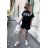 T-shirt short long sleeve long skirt set women (uni sm) ITALIAN MODA IMM20SET3700