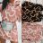 Summer long sleeve flowered women's dress (UNI S / L) ITALIAN FASHION IMK20150