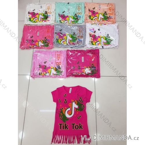 T-shirt short sleeve children´s girl (8-12 years) TURKISH PRODUCTION TVB20011