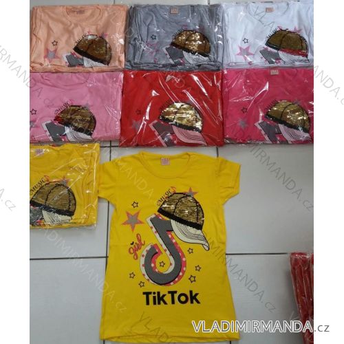 T-shirt short sleeve children´s girl (8-12 years) TURKISH PRODUCTION TVB20011