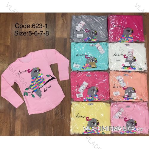 Girl´s long sleeve T-shirt (5-8 years) TURKISH PRODUCTION TV419611-1