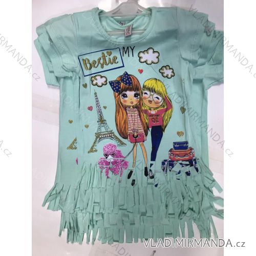 T-shirt short sleeve children´s girl (8-12 years) TURKISH PRODUCTION TVB20011