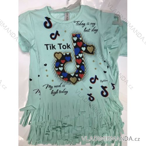 T-shirt short sleeve children´s girl (8-12 years) TURKISH PRODUCTION TVB20011