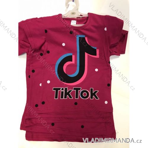 T-shirt short sleeve children´s girl (8-12 years) TURKISH PRODUCTION TVB20011