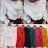 Blouse long sleeve with ruffles women (UNI S / L) ITALIAN FASHION IMK20159