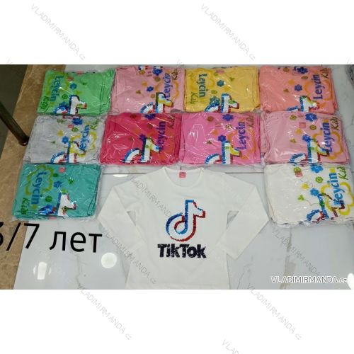 T-shirt short sleeve children´s girl (8-12 years) TURKISH PRODUCTION TVB20011