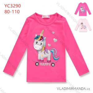 T-shirt long sleeve teen boys (134-164) KUGO T1188