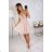 Elegant Sleeveless Lace Dress, Lace Women (uni sl) ITALIAN FASHION IM919828