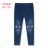 Rifle leggings with sequins baby girl puppy (116-146) KUGO K726