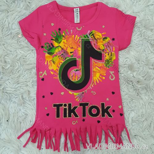 T-shirt short sleeve children´s girl (8-12 years) TURKISH PRODUCTION TVB20011