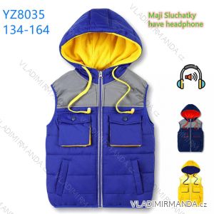 Outdoor fleece vest for girls and boys (134-164) KUGO K6552