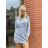 Summer long sleeve flowered women's dress (UNI S / L) ITALIAN FASHION IMK20150