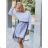 Summer long sleeve flowered women's dress (UNI S / L) ITALIAN FASHION IMK20150