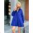 Summer long sleeve flowered women's dress (UNI S / L) ITALIAN FASHION IMK20150