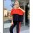 Set of long sweatpants and women's sweatshirt (UNI S / L) TURKISH FASHION IMK20029