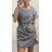 Elegant short-sleeved women's dress (uni s-m) ITALIAN FASHION IM920146