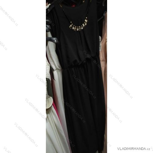 Elegant long women's dress (uni s / m) Italian MODA IM920094